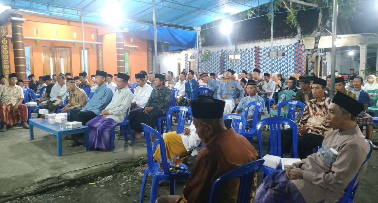  Pengajian Syawalan Rutinan Malam Jum'at Berlangsung Khidmat di Gumuk Waru
